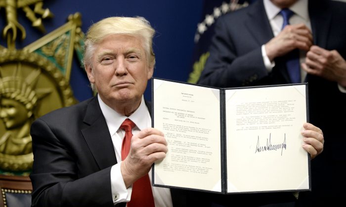 Trump’s Executive Order Protecting Nation From Foreign Terrorist